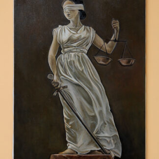 Justicija - Figuracija - Ulje na platnu - 50x35cm