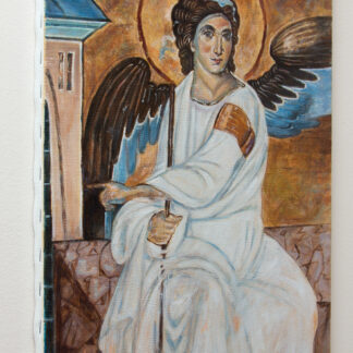 Beli Anđeo - Detalj freske - Ulje na platnu - 50x35cm