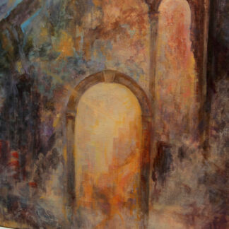 Stari portal - Fantastika - Ulje na platnu - 50x60cm