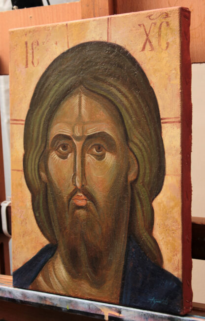 Isus - sa strane 1- Umetnička slika 35x27cm Ulje na platnu 2019.- umetnik Darko TOPALSKI