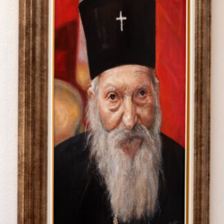 Patrijarh Pavle - Portret - Uramljeno Ulje na platnu - 50x40cm